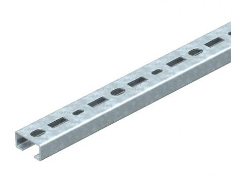 CM3015 profile rail, slot 16 mm, FS, perforated