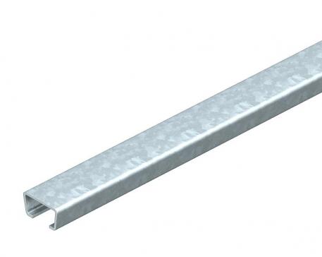 AMS3518 anchor rail, slot 16.5 mm, FT, unperforated 2000 | 35 | 18 | 2 | Steel | Hot-dip galvanised | 