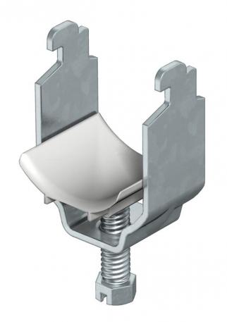 Clamp clip, single, plastic pressure trough, FT 46 | 52 | 5