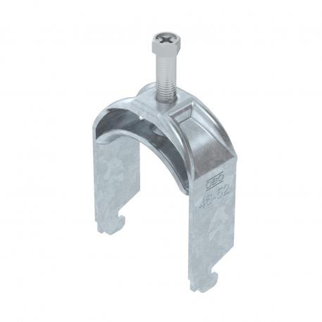 Clamp clip 2056 N-foot, 1-fold, metal pressure sleeve, FT 46 | 52 | 5