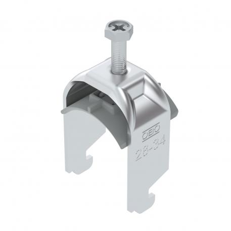 U型夹，2056 N型脚，1位，塑料压板，Al 28 | 34 | 2