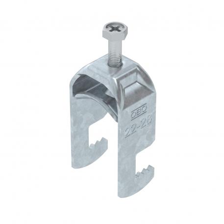 U型夹，2056 F型脚，1位，金属压板，FT 22 | 28 | 3