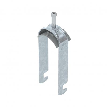 Clamp clip 2056, F-foot, 2-fold, plastic pressure sleeve, FT 46 | 52 | 5