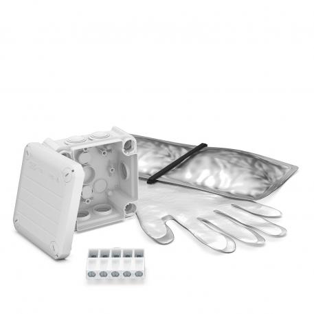 T 60 接线盒，插入式密封件，端子板，浇注树脂