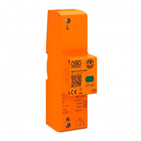 Lightning current arrester MCF-C 1 | 25 | 是 | 440 | IP20