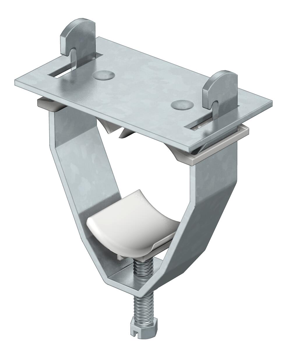 Clamp clip, U base, 3x single-wire connection | OBO